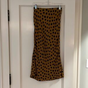 Madewell Brown Tan Midi Pencil Skirt Night Out
